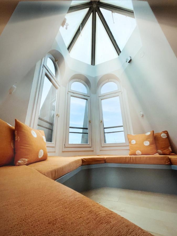 Loft-Panoramablick-Hafen & Elbe! Apartamento Hamburgo Exterior foto